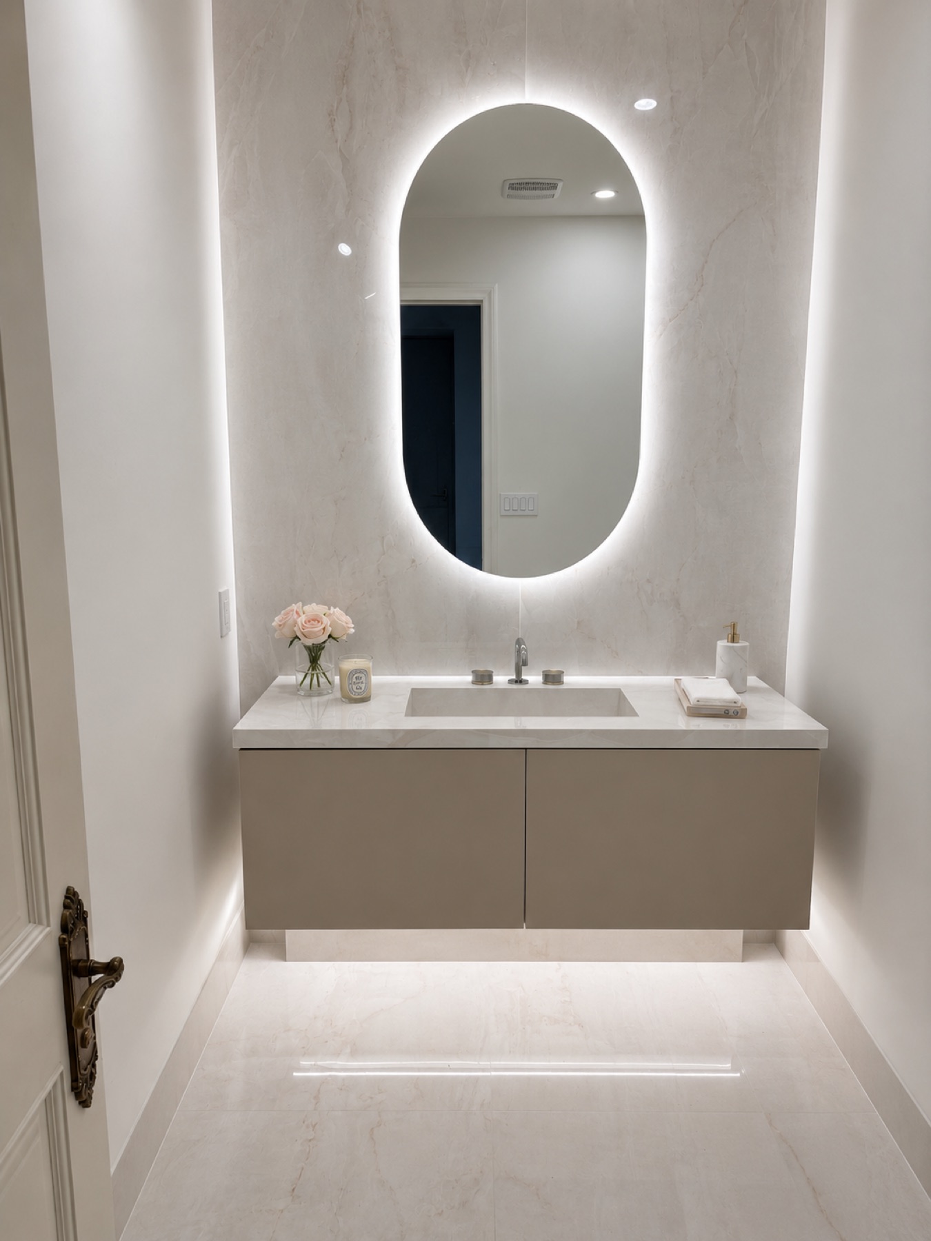 Powder Room Buildout